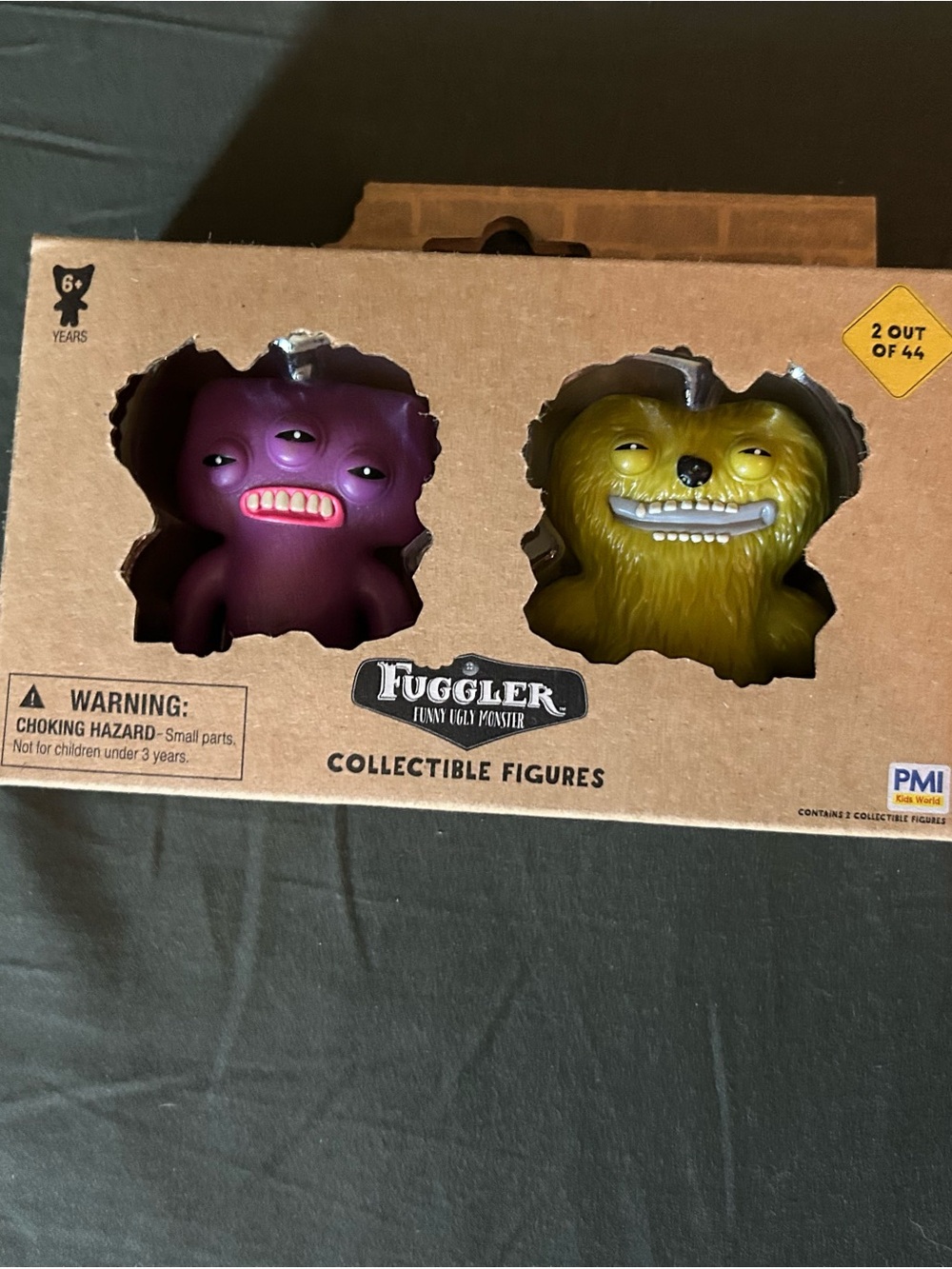 Fuggler Collectible Figures 2-Pack - Purple & Yellow